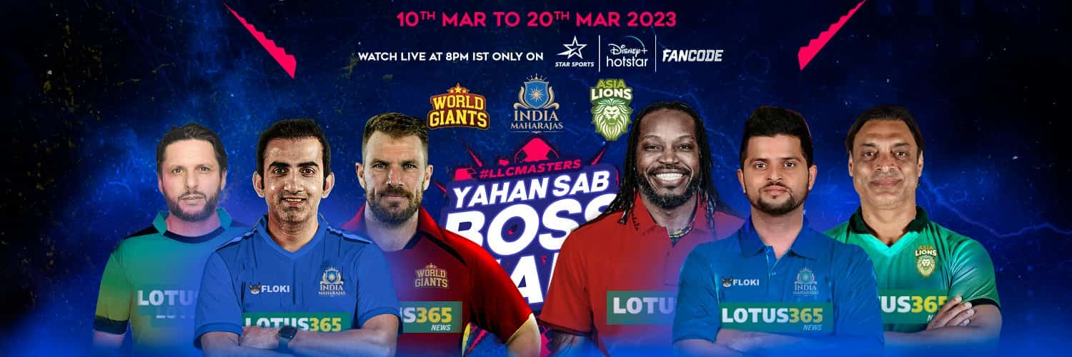 India legends best sale live telecast