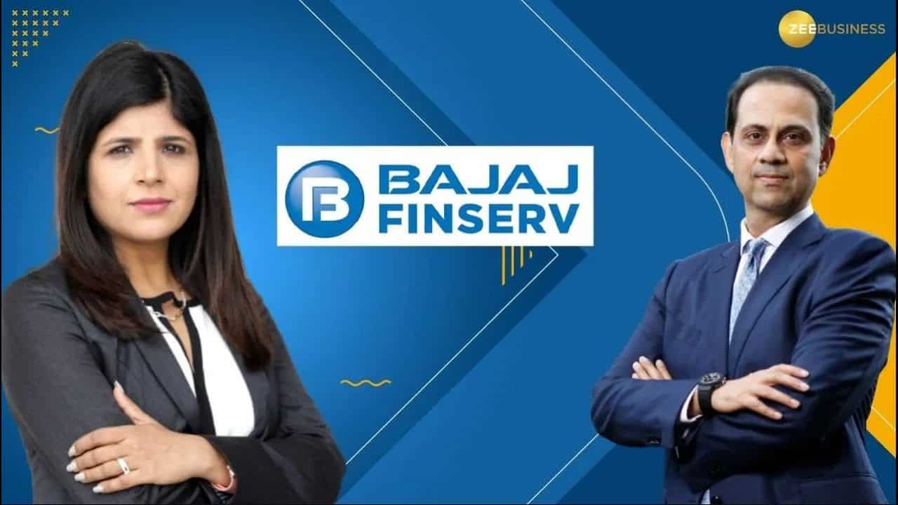 DISTRICT KATNI, INDIA - DECEMBER 20, 2019: Bajaj Finserv Ltd.Financial  Services Company Logo Presented On Smart Phone Digital Screen By Indian  Village Old Man Hand Holding Mobile Concept. Stock Photo, Picture and