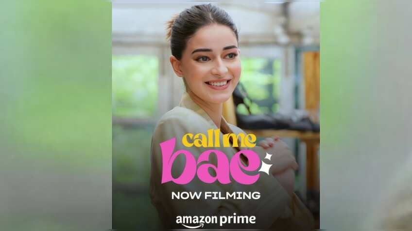 Ananya Panday to star in Prime Video series 'Call Me Bae'