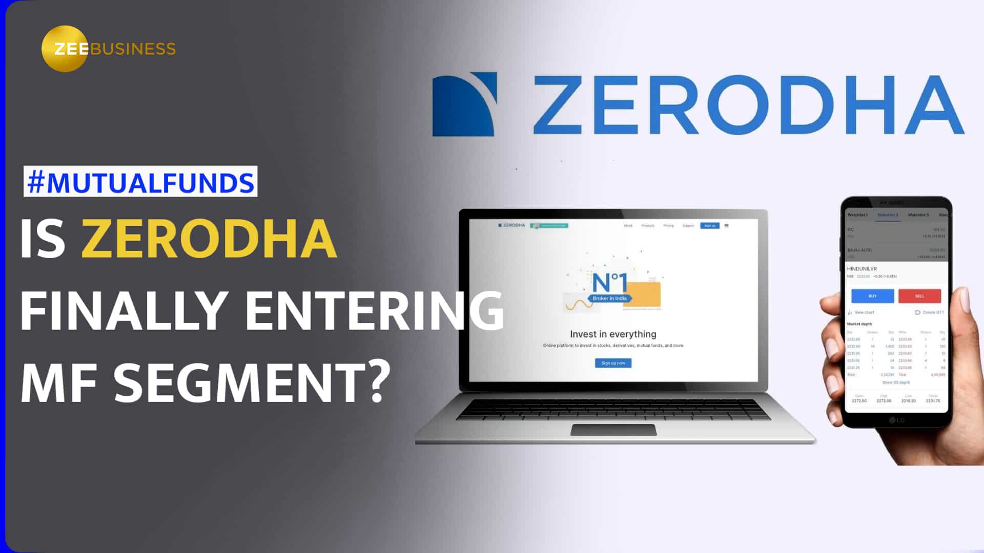 Zerodha forms JV with fintech firm smallcase to kickstart its mutual