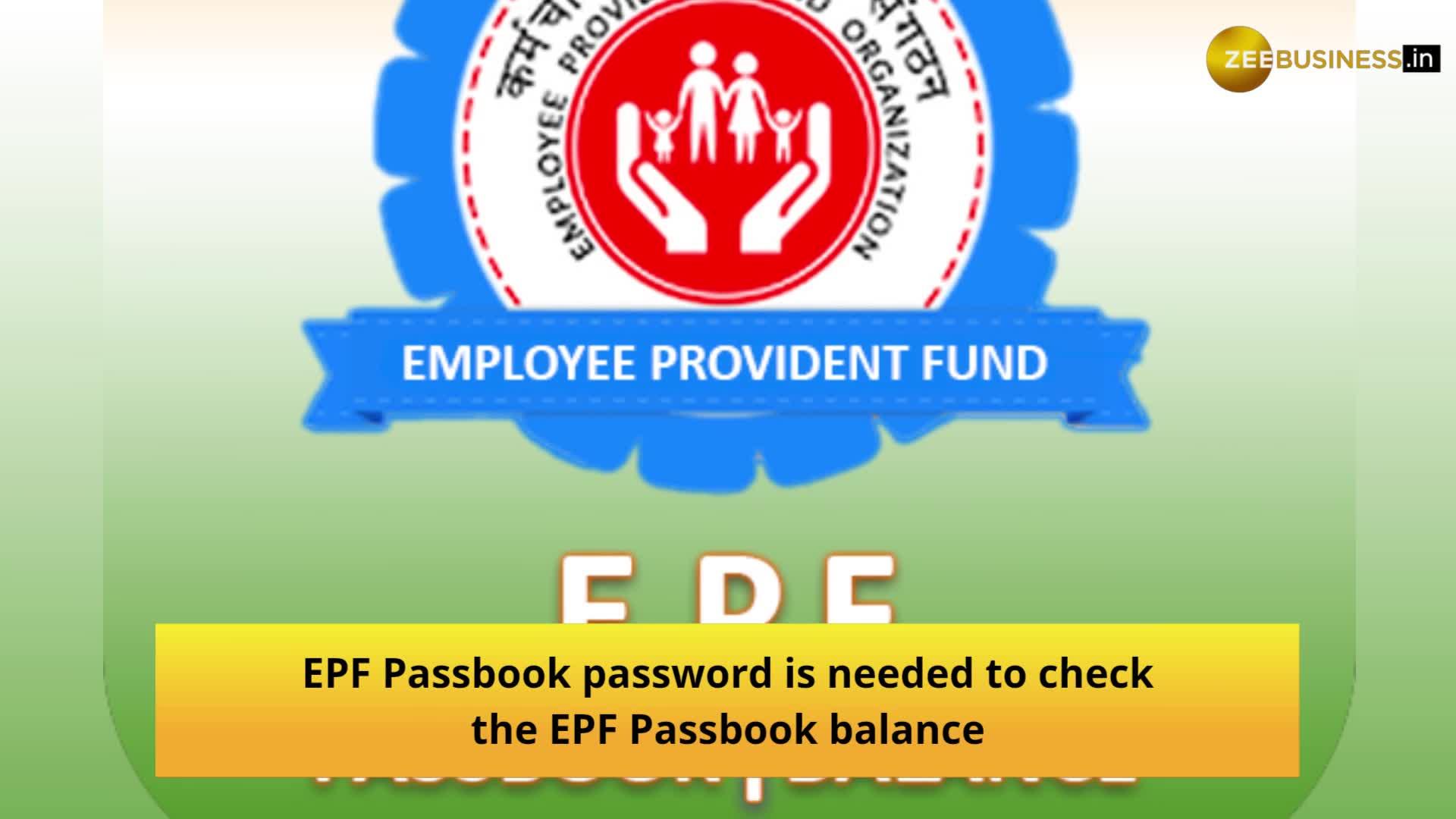 Know What Happens When You Forget Your EPF Passbook Password | Zee Business