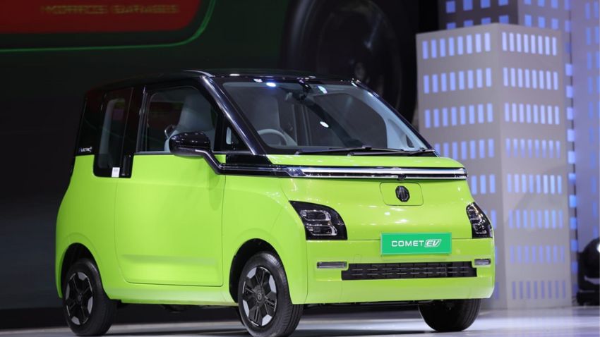 MG Motor launches cheapest EV in India, starting at Rs 7.98 lakh