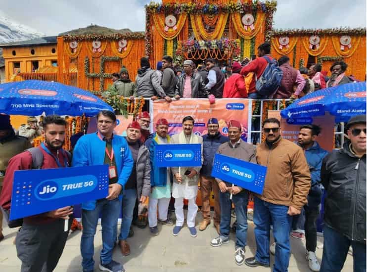 Jio True 5G services now live in Uttarakhand's Chardham temple