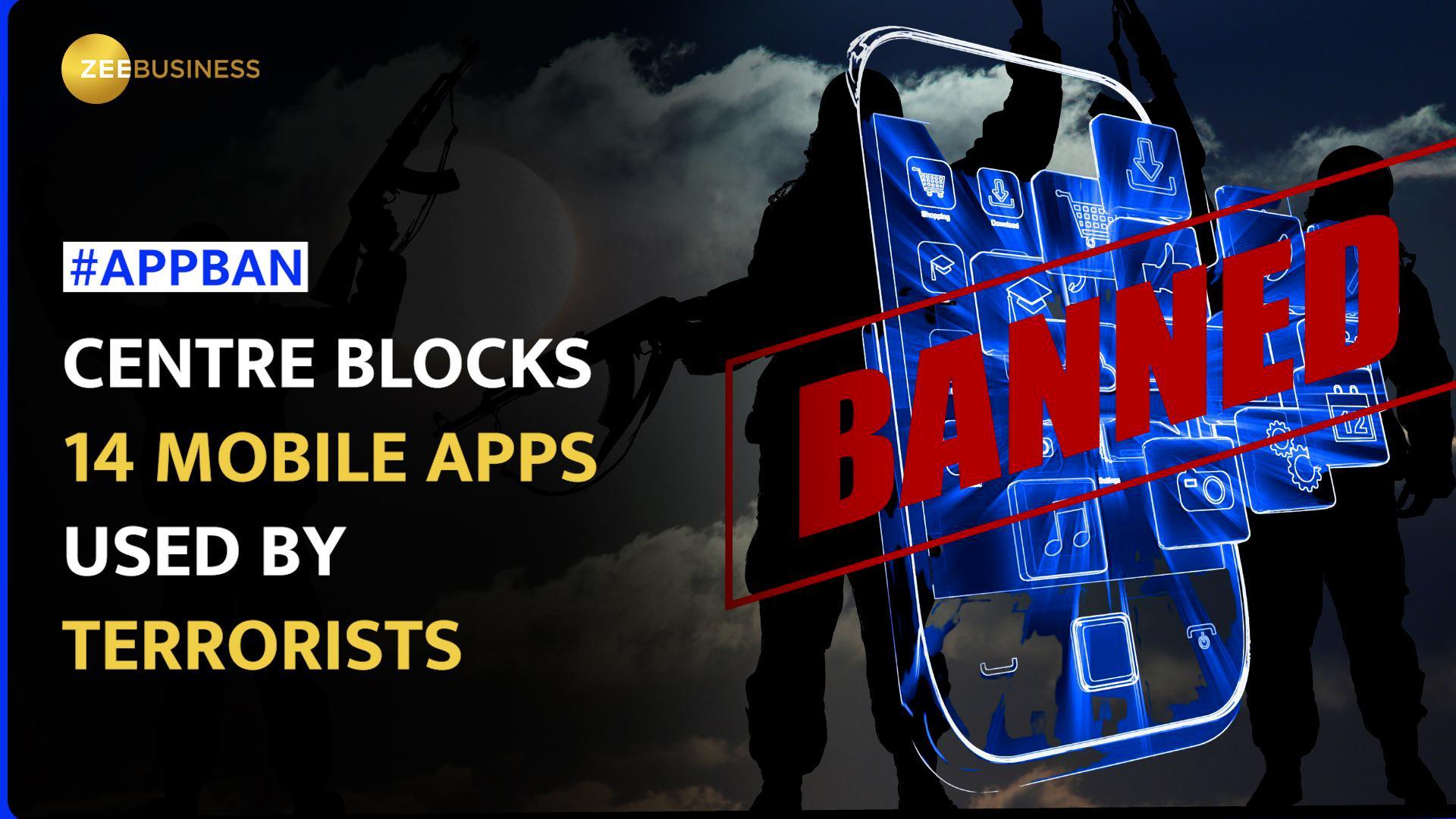 Modi Govt blocks 14 mobile apps used by terrorists in Pakistan to send information in J&K