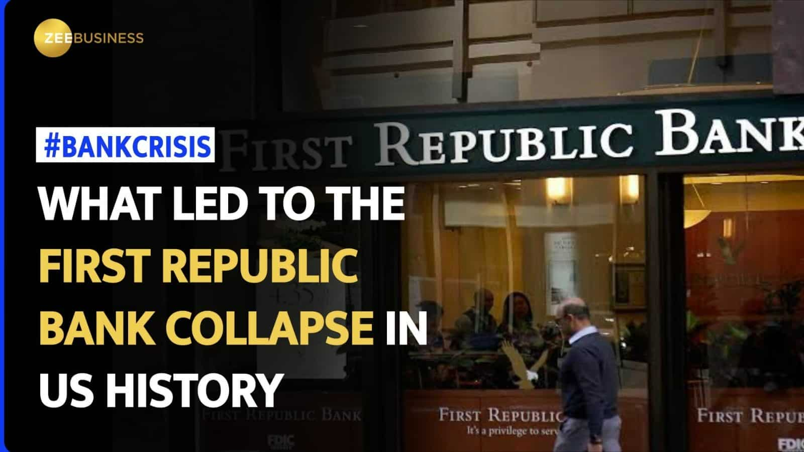 First Republic Bank Failure How Became Banking's Regular