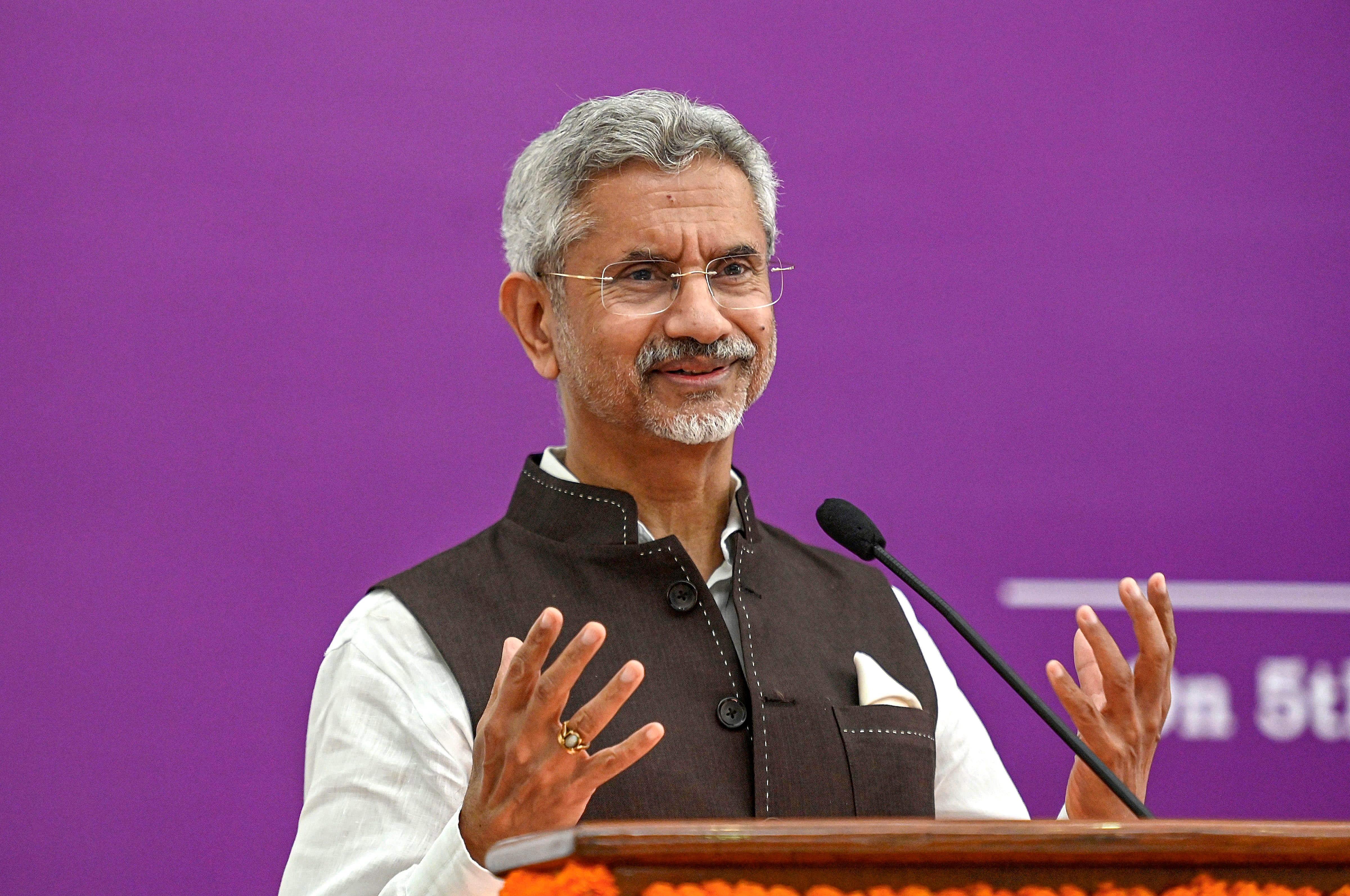 External Affairs Minister S Jaishankar holds talks with SCO Secretary General