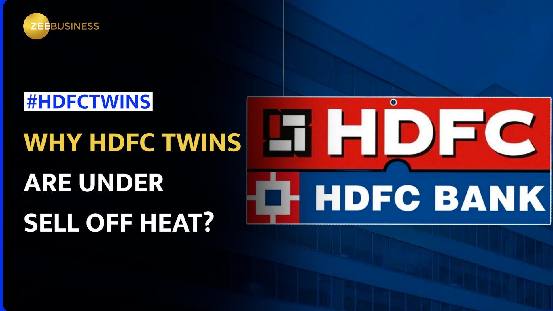 HDFC TWINS IN FOCUS: What's causing selling pressure in HDFC, HDFC Bank shares?