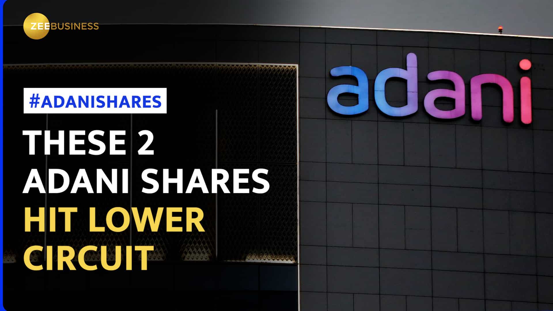 Why are Adani Total, Adani Transmission shares falling today?Check