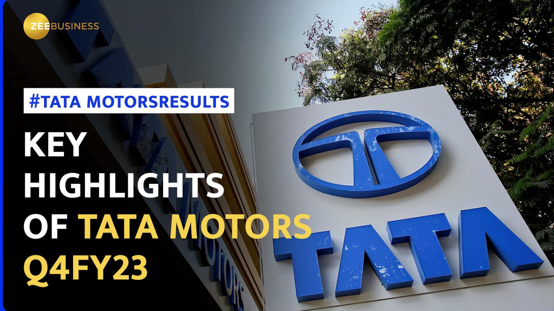 Tata Motors Q4 Results Consolidated profit stood at Rs 5,408 crore; Rs