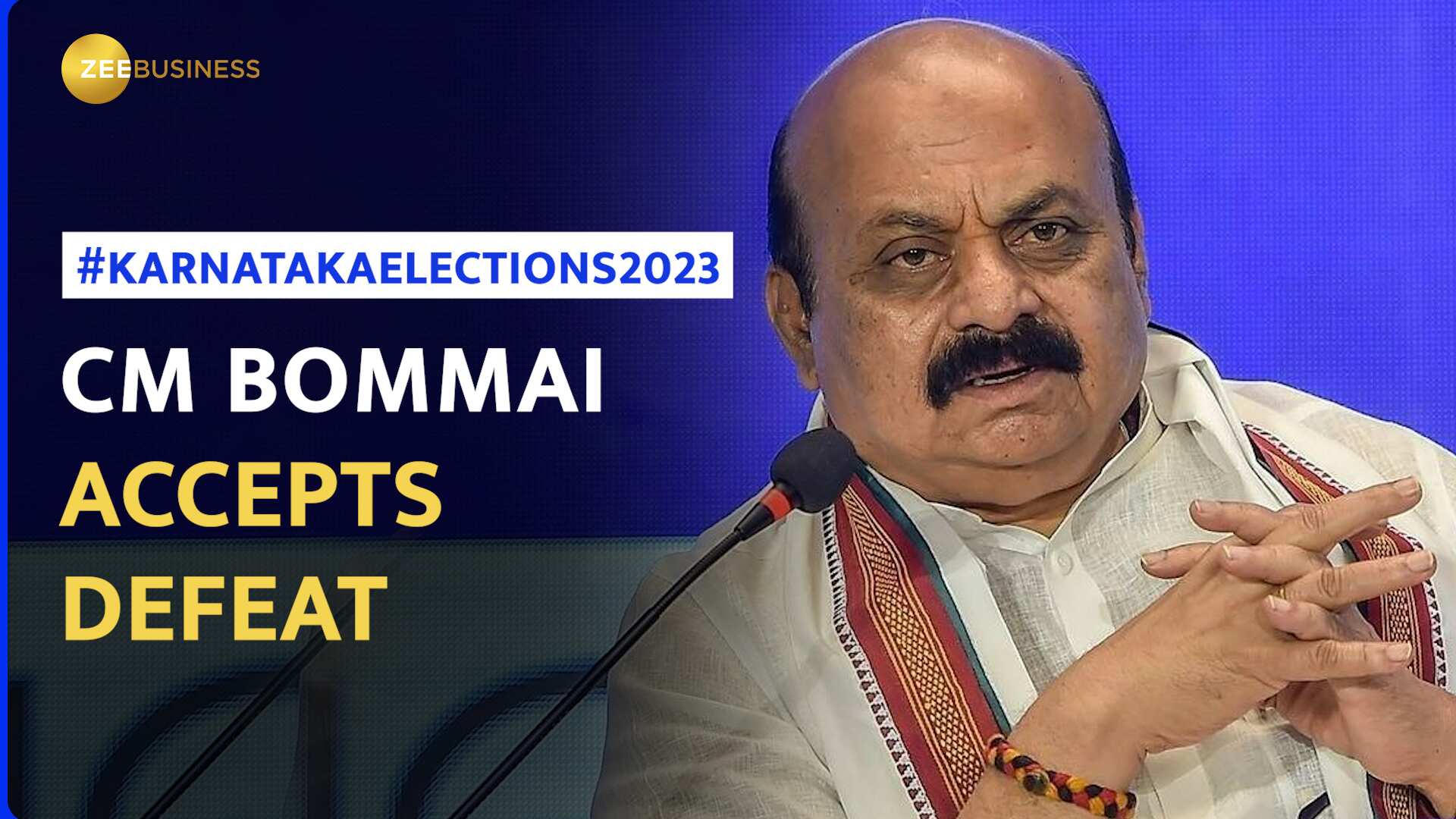 Karnataka Election Results 2023: CM Bommai Accepts Defeat, Assures ...