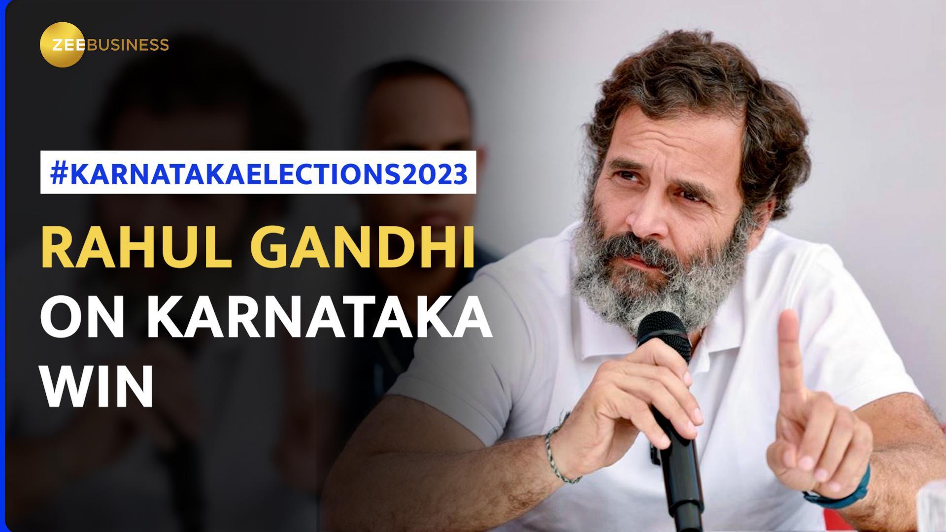 Karnataka Election Results We Didnt Fight This Battle With Hatred Rahul Gandhi Comments