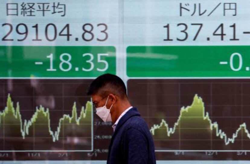 Asian shares braced for China data, Fed speakers