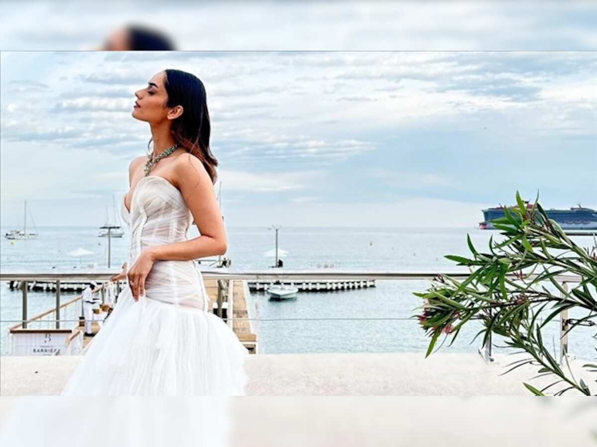 Cannes Film Festival 2023: Manushi Chhillar debuts in fairytale white gown