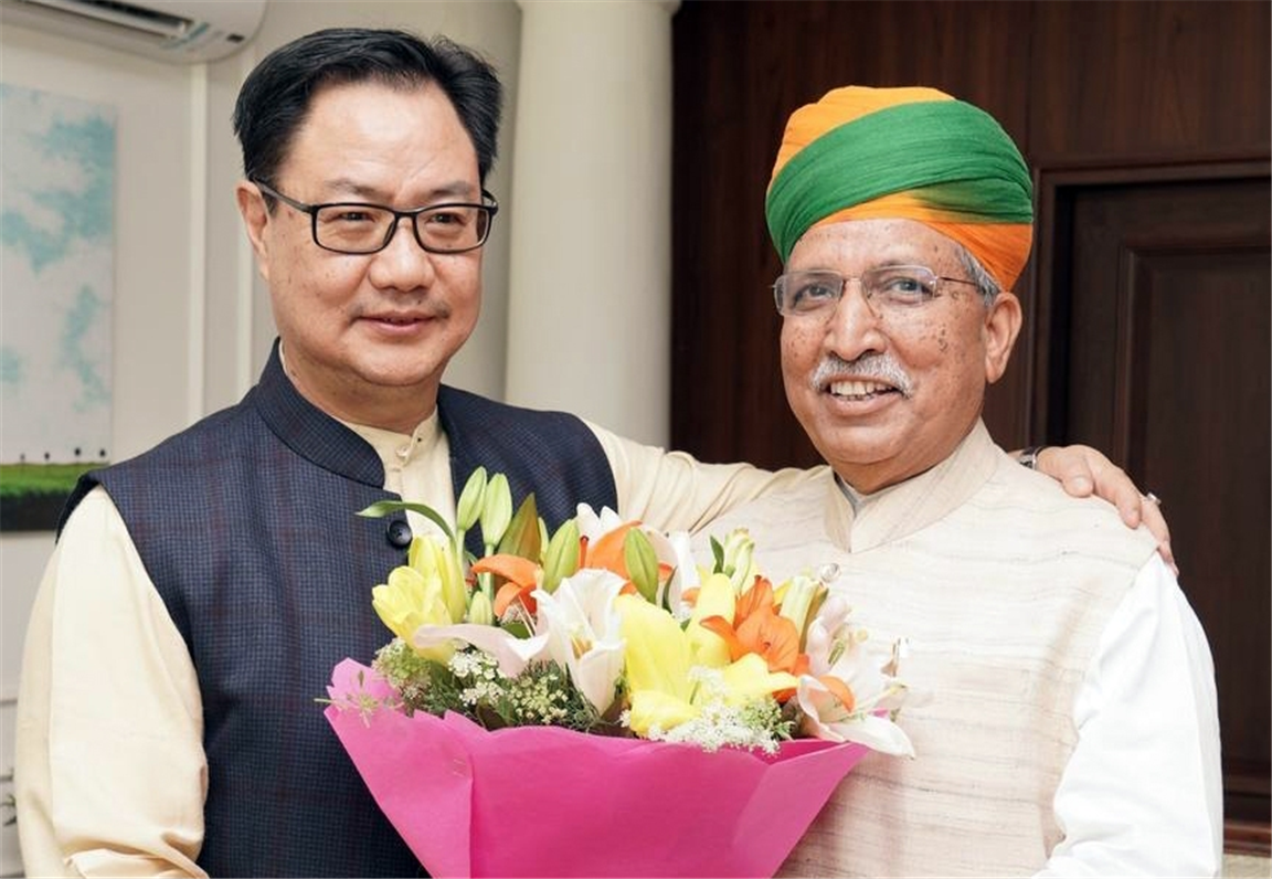Arjun Ram Meghwal gets additional charge of Law Ministry, Rijiju assigned Ministry of Earth Science