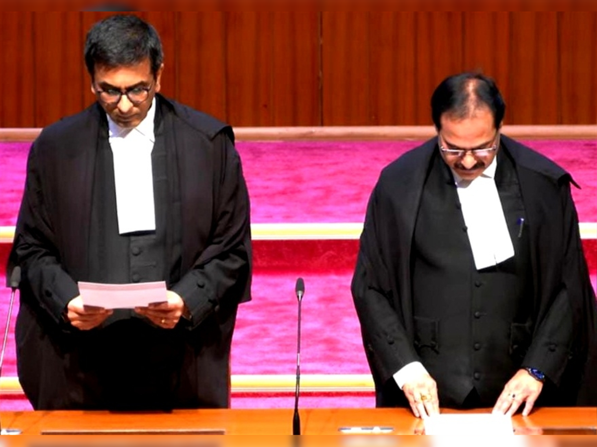SC gets two new judges, CJI administers the oath of office to Justice Mishra, senior advocate Viswanathan