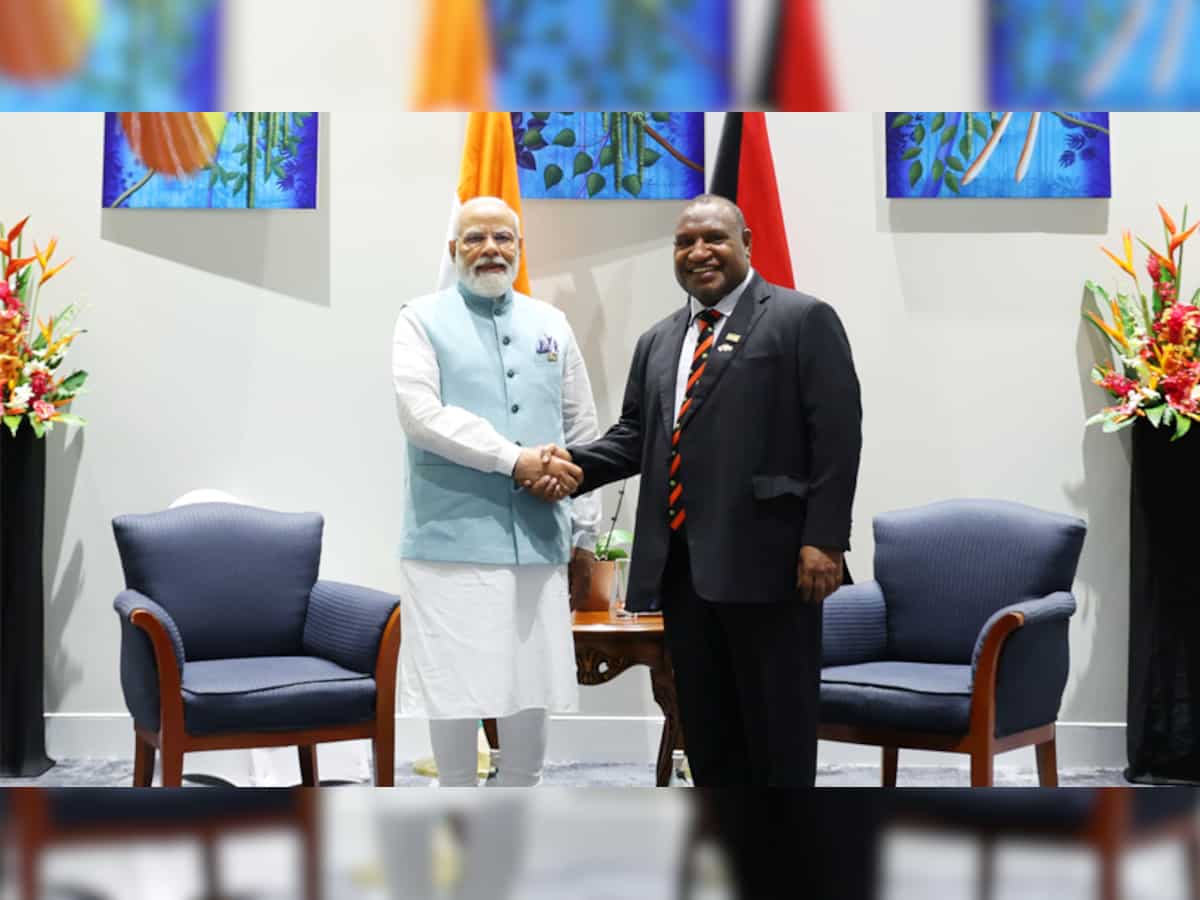 "Very productive talks": PM Modi holds talks with Papua New Guinea counterpart 
