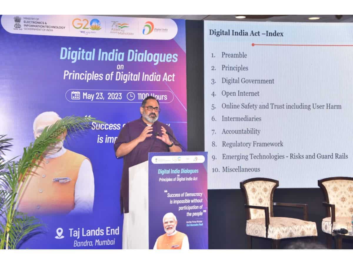 Proposed Digital India Act will have huge section on online safety, trust: MoS IT