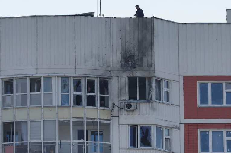 Ukraine war comes to Moscow as drones strike both capitals