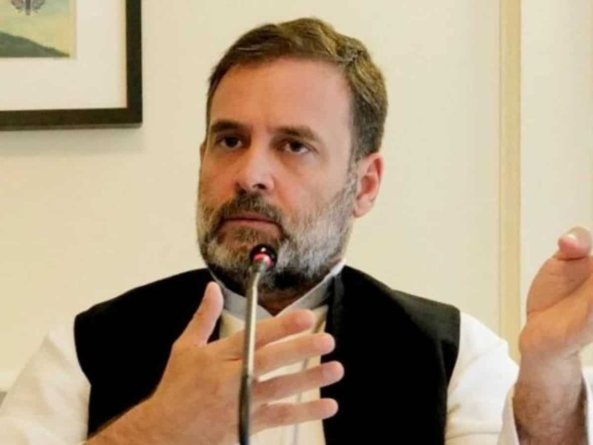 ‘He’s driving an Indian car looking in the rear view mirror, it crashes’: Rahul Gandhi attacks PM Modi