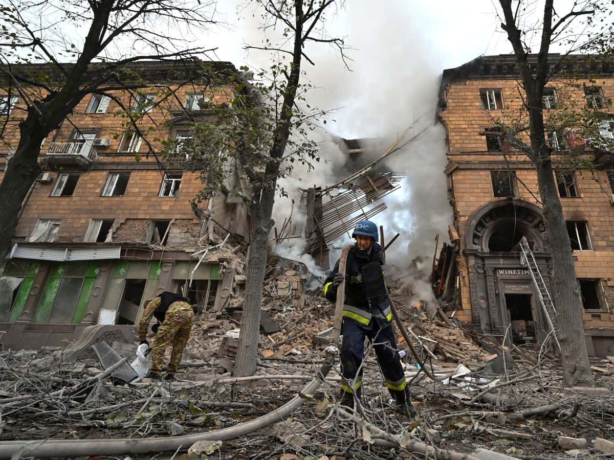 Russian missile attack on Zelenskyy's hometown kills at least 6, several trapped in rubble