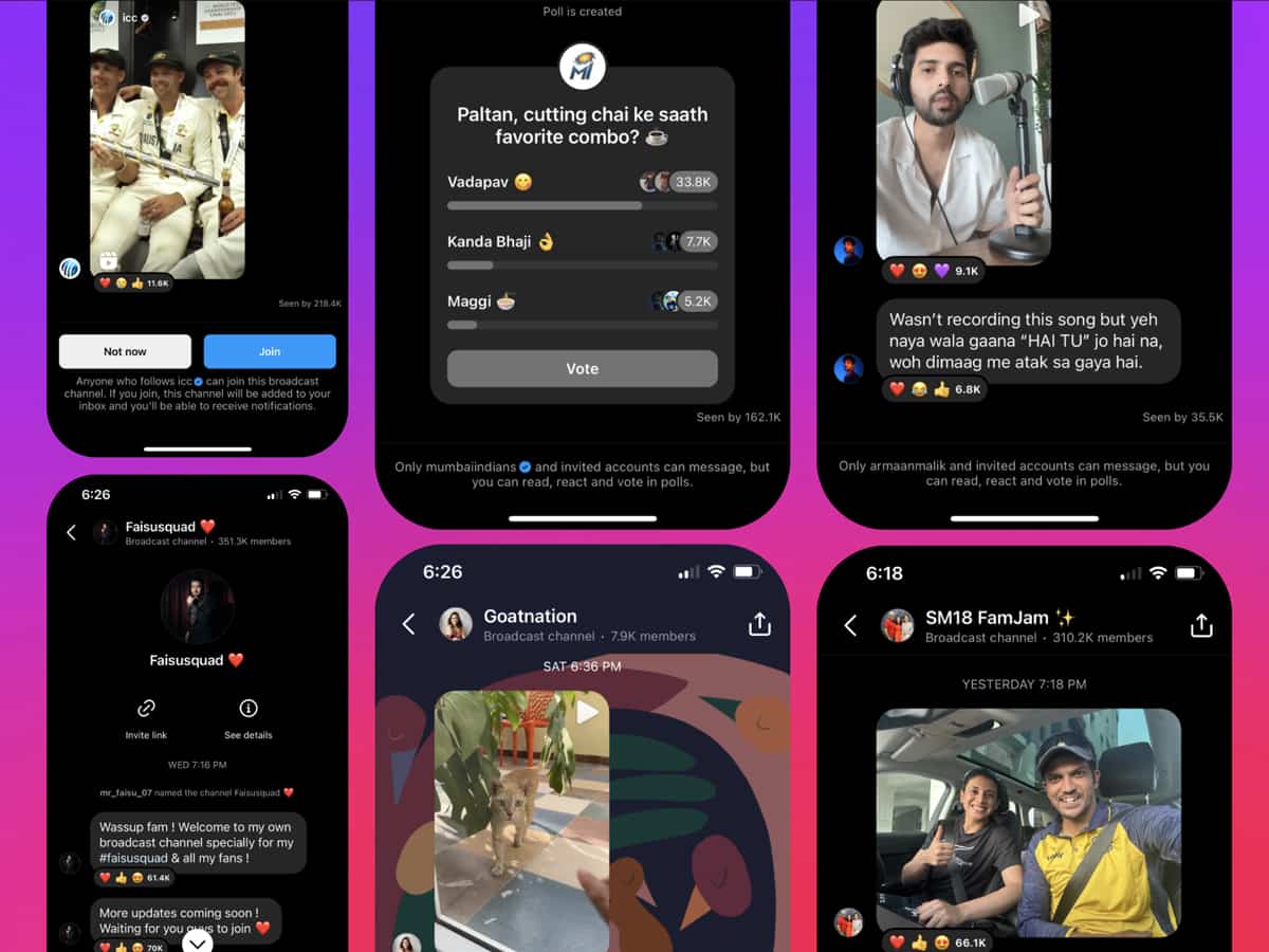 Good news for creators! Instagram broadcast channels now available in India - Here's how it works