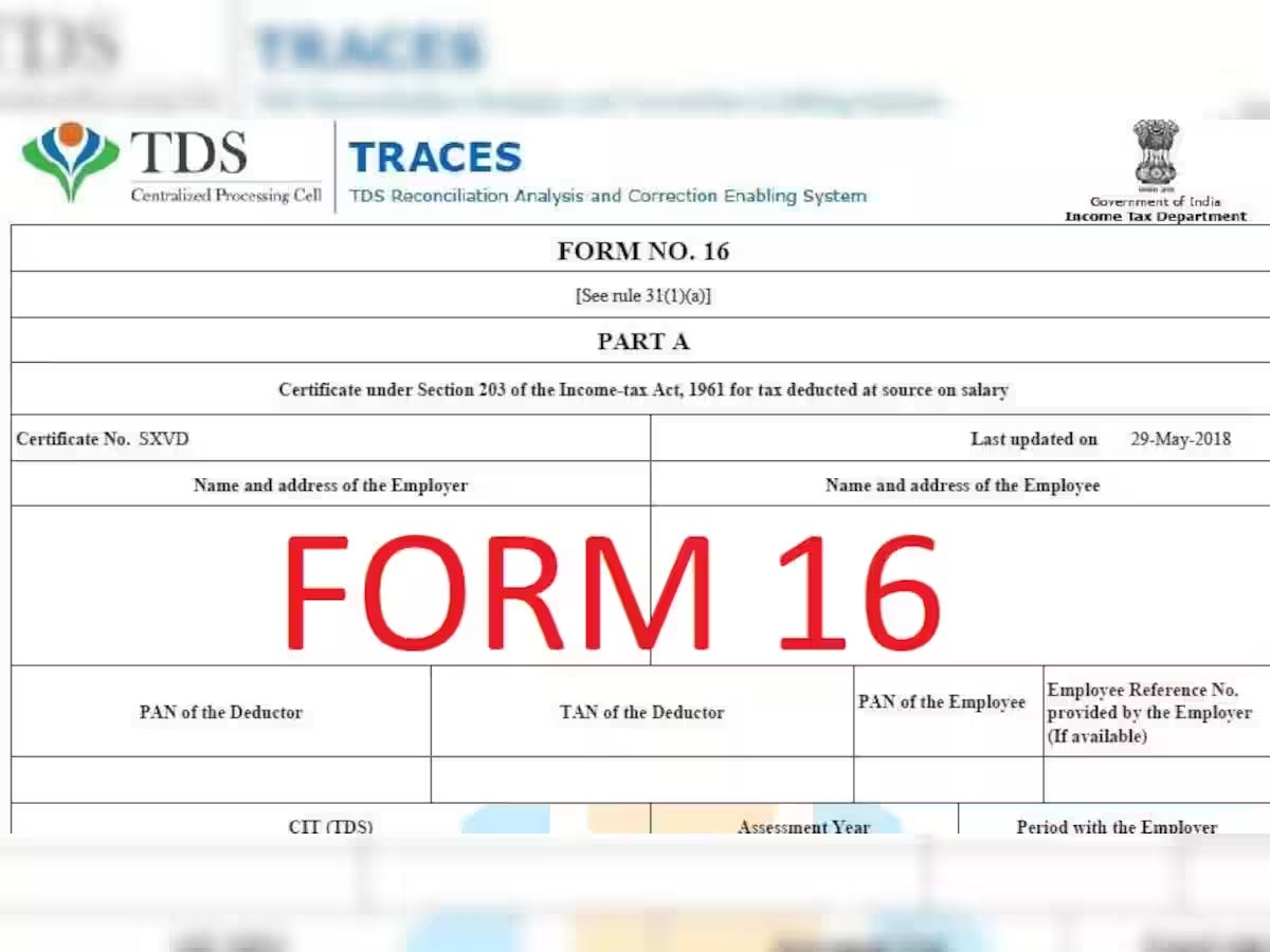 Itr Verification Certificate By Ca Format What is Form 16? Why it is important for ITR filing, and how to