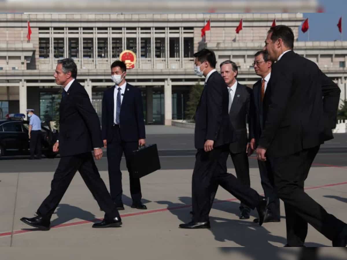 Blinken arrives in Beijing on high-stake mission to cool soaring US-China tensions