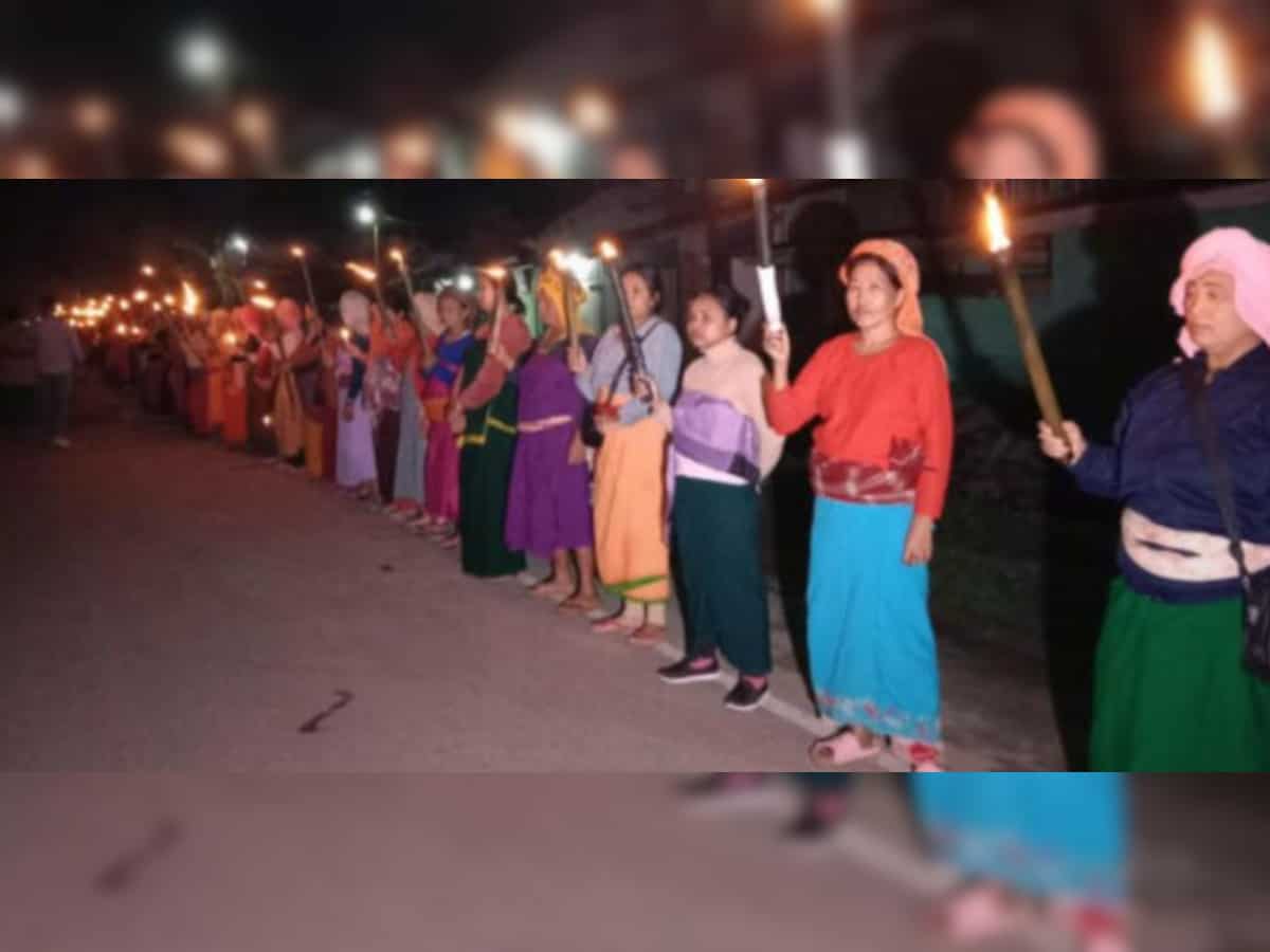 Manipur women hit the streets for peace