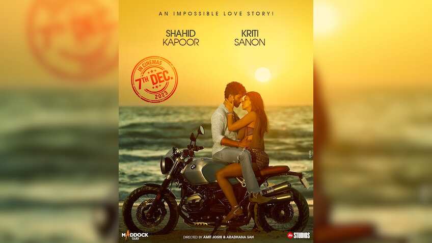 Shahid Kapoor, Kriti Sanon's 'An Impossible Love Story' locked for December 7