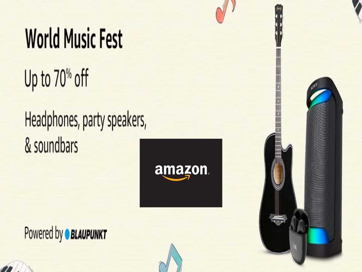 World Music Day 2023: Amazon offers huge discount on headphones, earbuds and speakers - Details 