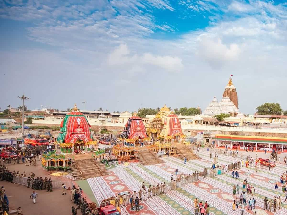 Jagannath Rath Yatra 2023 Route Highlights Priests Devotees Take Part In Pahandi Rituals In 