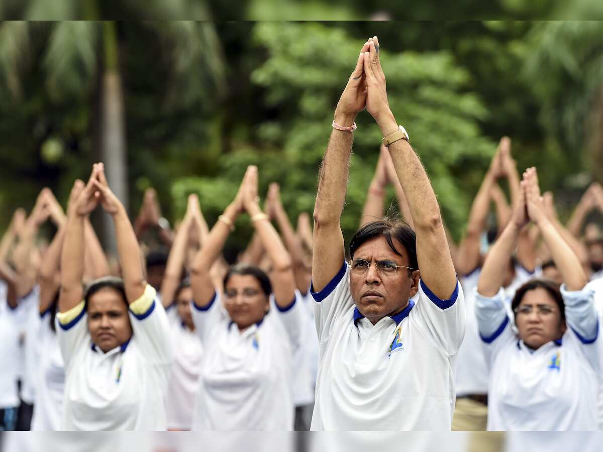 Union ministers, L-G lead yoga day celebrations in Delhi