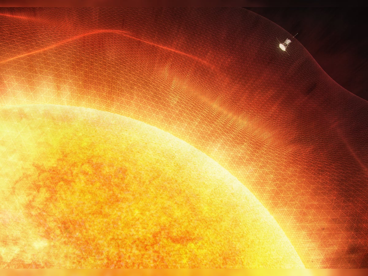 NASA shares images of Sun emitting strong solar flare