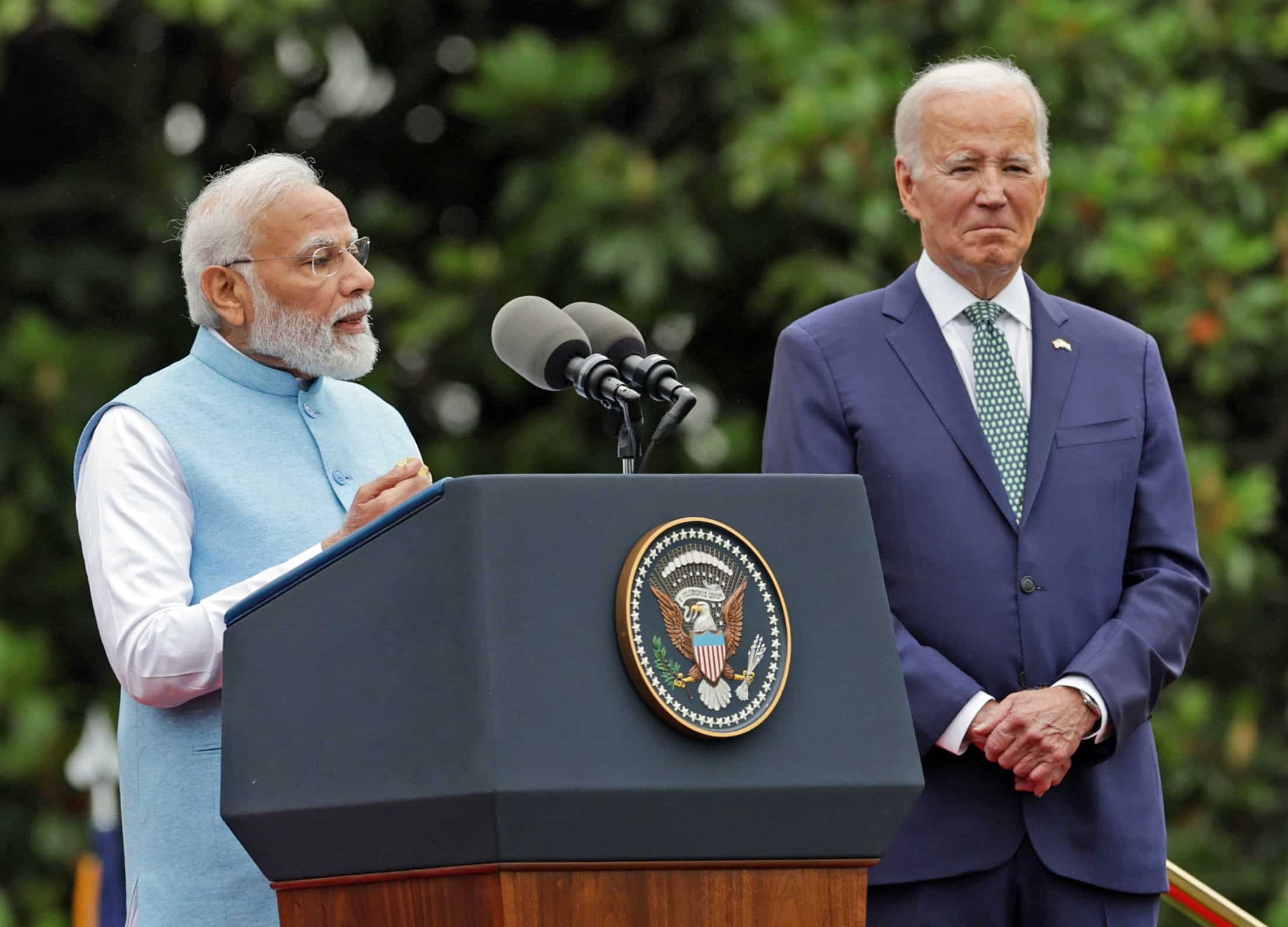 PM Modi US Visit: PM Narendra Modi, On Board Air India One, Shares