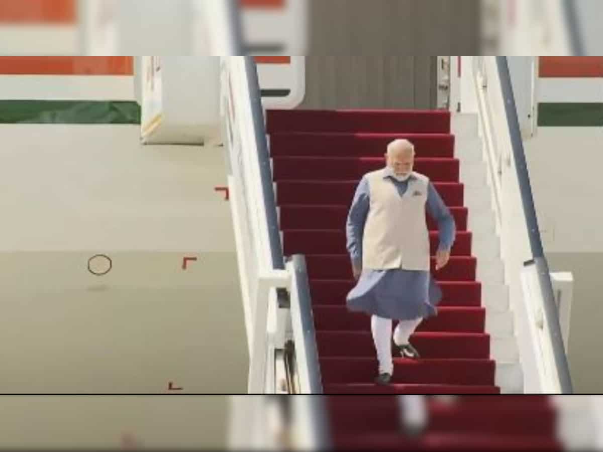 PM Modi arrives in Cairo for two-day Egypt visit