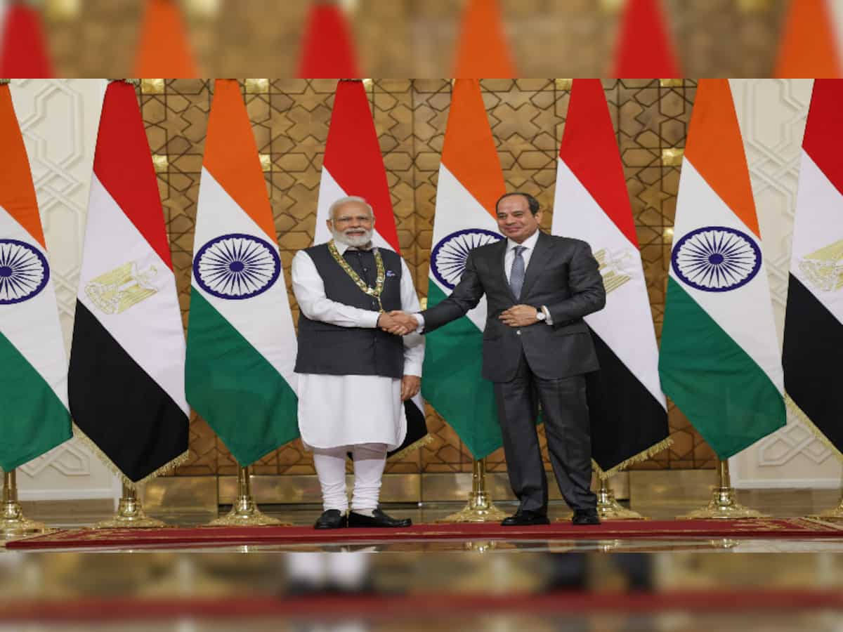 PM Modi's Egypt Visit: Highest honour, strategic partnership, and visits to Al-Hakim mosque and pyramids garner attention