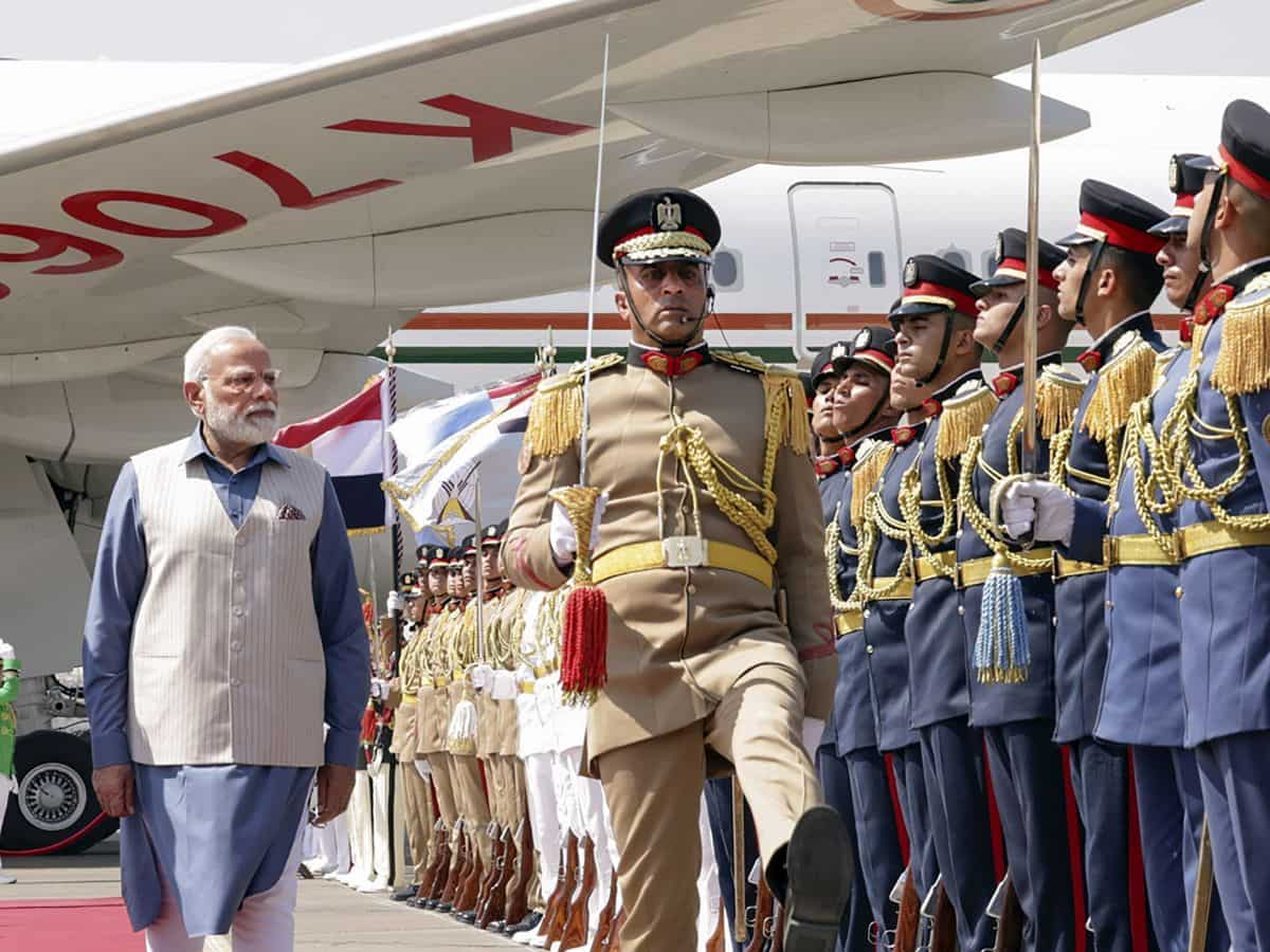 PM Modi returns to India after landmark visit to US, Egypt