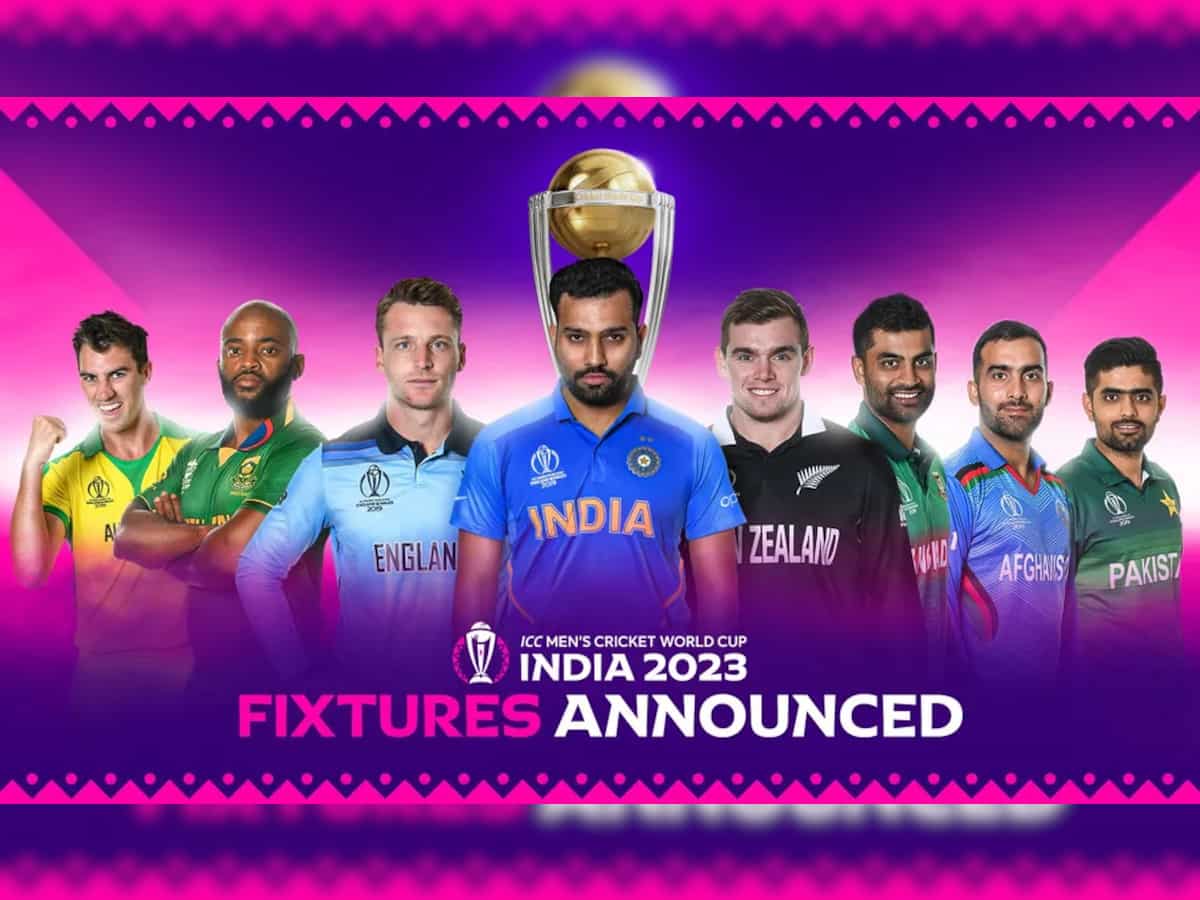 ICC ODI World Cup 2023 Schedule: India to play Pakistan on October 15 in Ahmedabad — check details, fixtures, venues, match timings