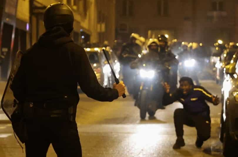 Mourners bury slain teen in France as 45,000 police personnel deployed