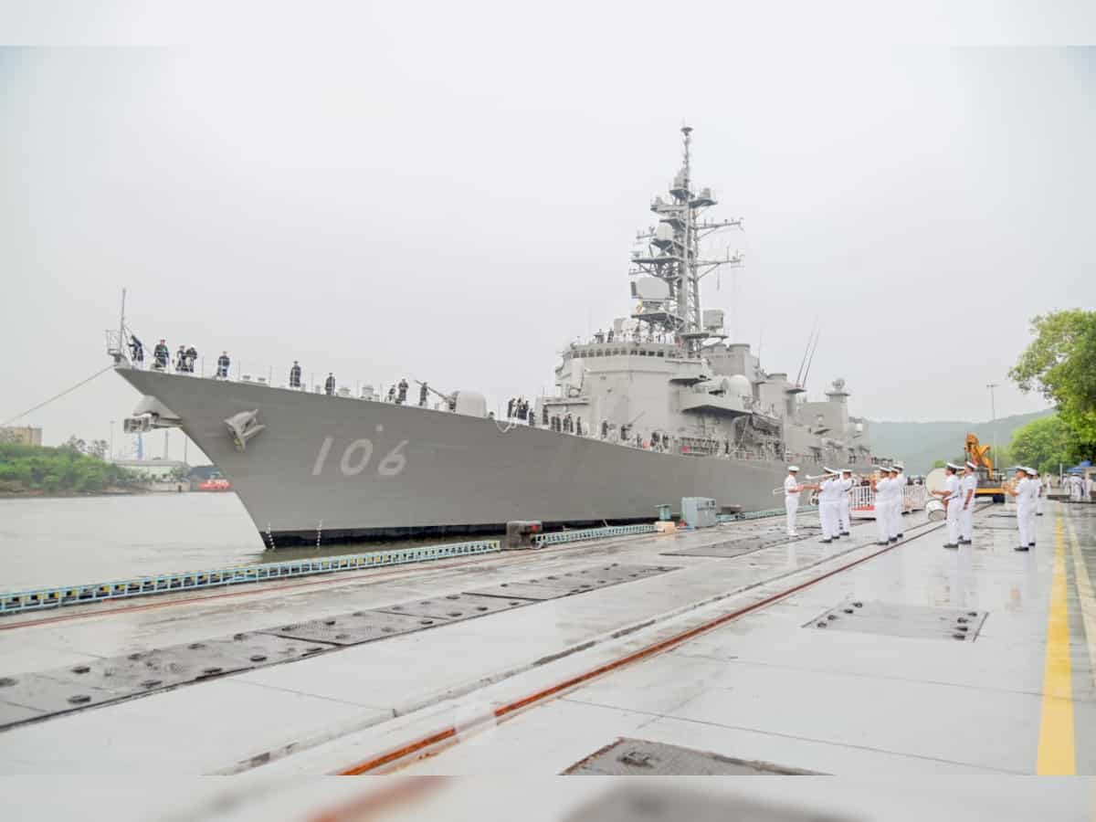 Indian, Japanese navies begin 6-day wargame to expand military cooperation