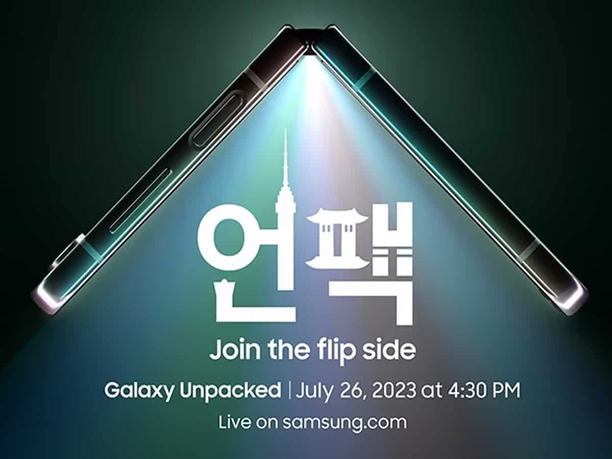 Samsung Galaxy Unpacked July 2023 Galaxy Z Fold 5, Flip 5 India launch