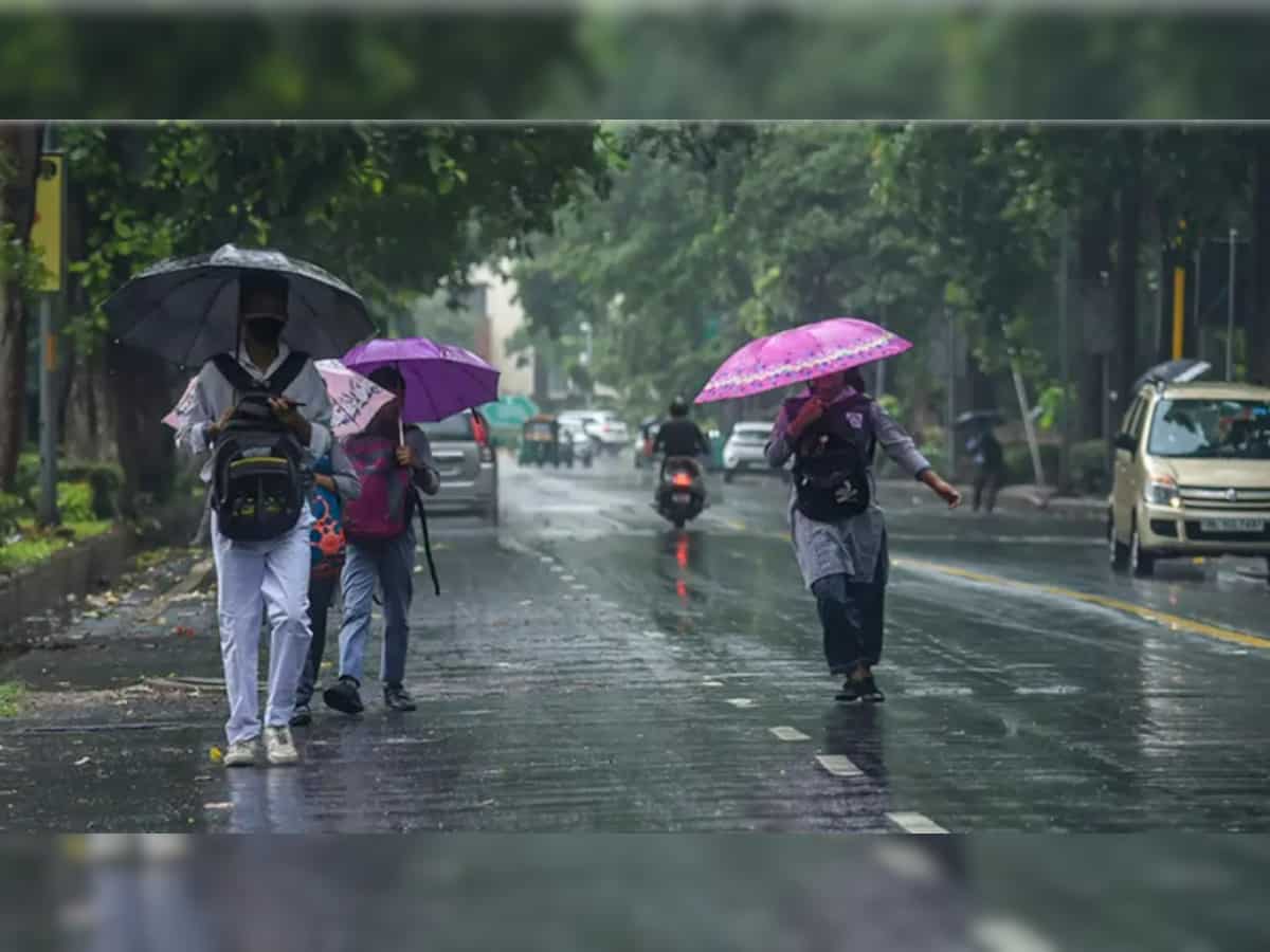 IMD announces 'Yellow' alert for Delhi as season's first heavy rain spell causes waterlogging