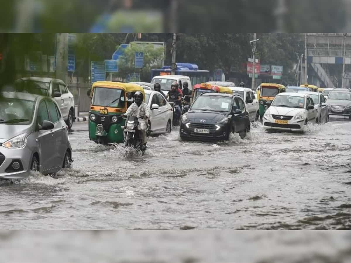 Heavy rains lash Delhi NCR, J & K, and Punjab: Catch latest updates, IMD issues red alert for parts of Himachal Pradesh