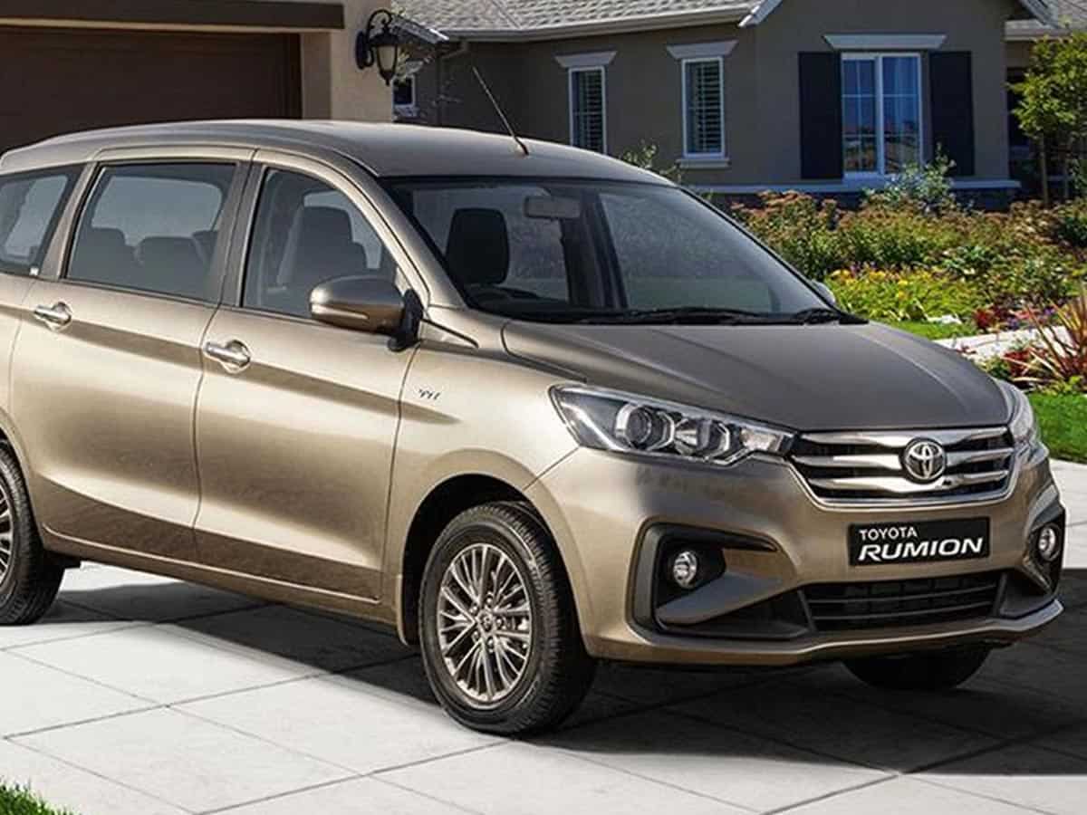Toyota Rumion MPV set for launch in India by September; check prices 
