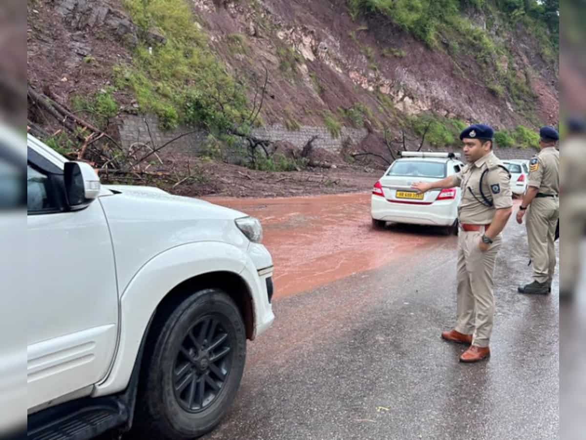 Chandigarh-Shimla highway opens for traffic after two days of halt