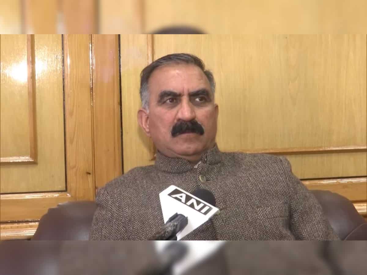 VAT on diesel increased by Rs 3/litre in Himachal, cheaper compared to Punjab, Haryana, Uttarakhand: CM Sukhu