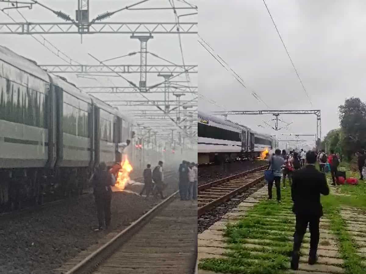 Fire in battery box of Bhopal-Delhi Vande Bharat train; no casualty