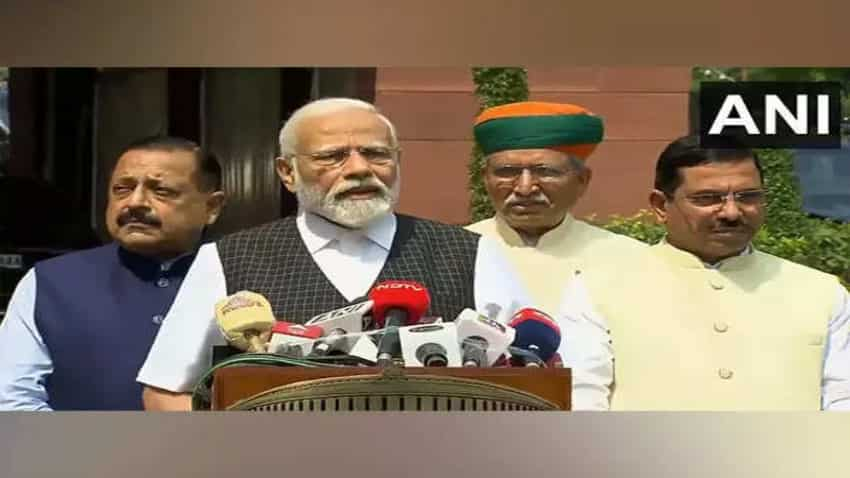 PM Modi Urges MPs To Make Maximum Use Of Monsoon Session Of Parliament ...