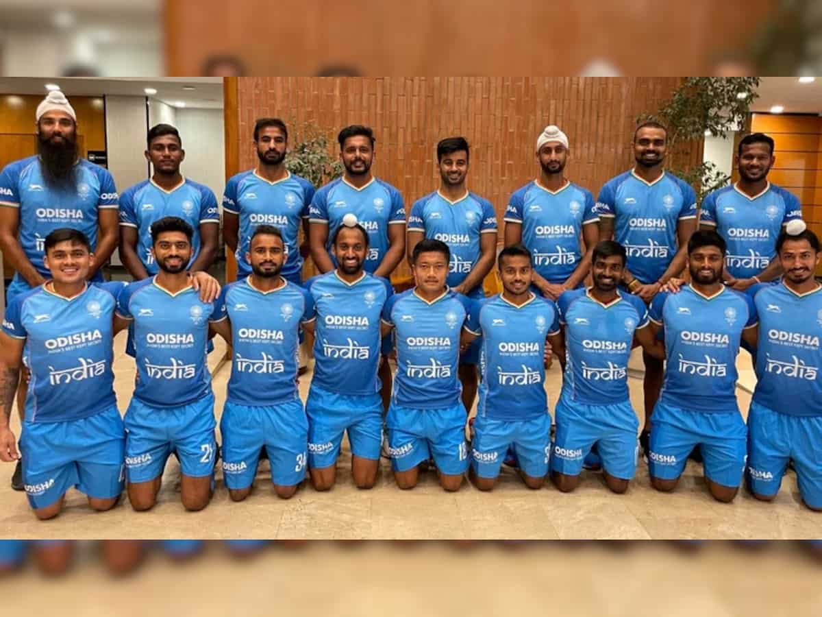 Hockey India announces 20-member men's team for matches in Belgium