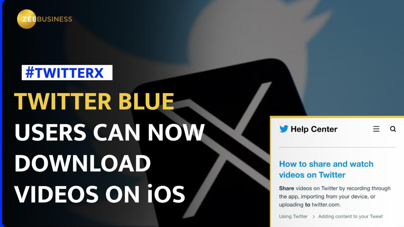 Twitter Blue's video download feature is a game-changer for iOS users--All You Need To Know